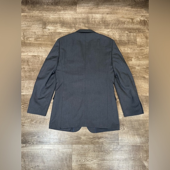 NWT WILKE RODRIGUEZ MENS MODERN FIT GREY 3 PIECE SUIT 40L 33x32 - Picture 8 of 16